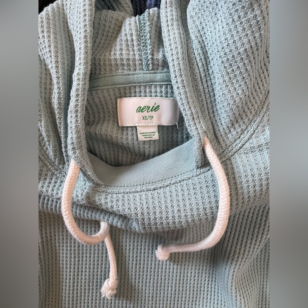 3 Aerie Waffle Hoodies - Picture 3 of 10